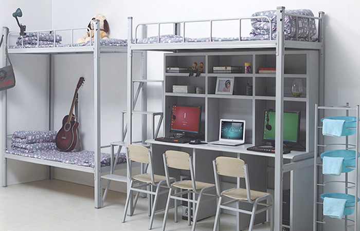 如何區分宿舍雙層鐵床噴涂粉末的品質？